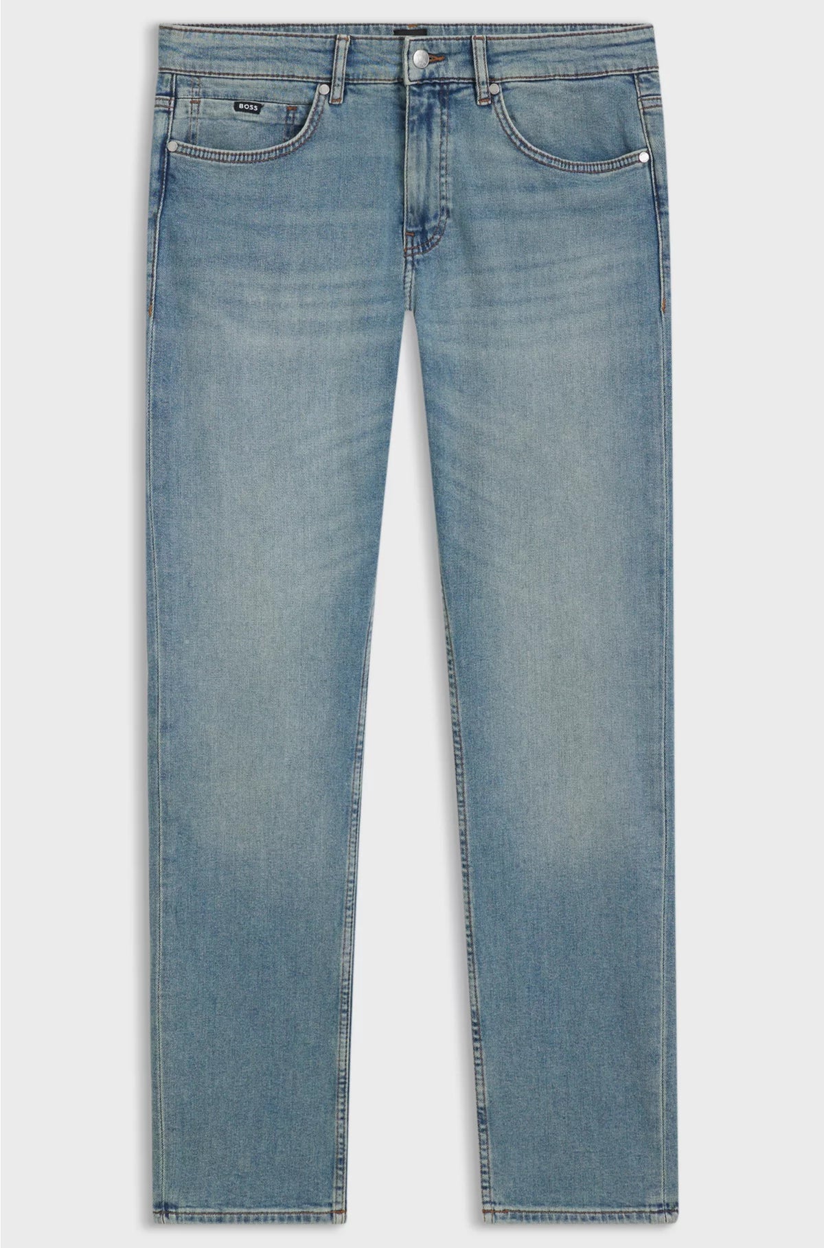 DELAWARE SLIM-FIT JEANS IN PURE-BLUE DENIM