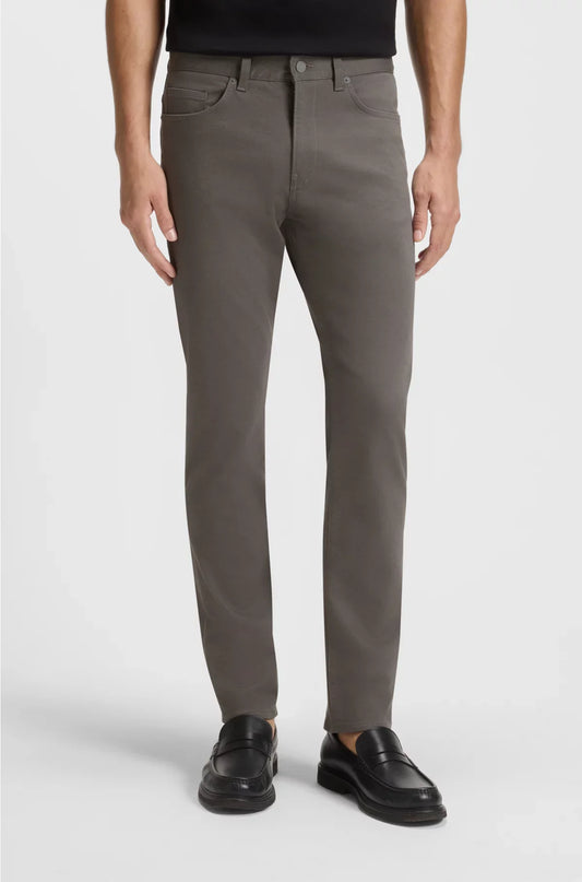 DELAWARE SLIM-FIT TROUSERS IN BRUSHED SATIN