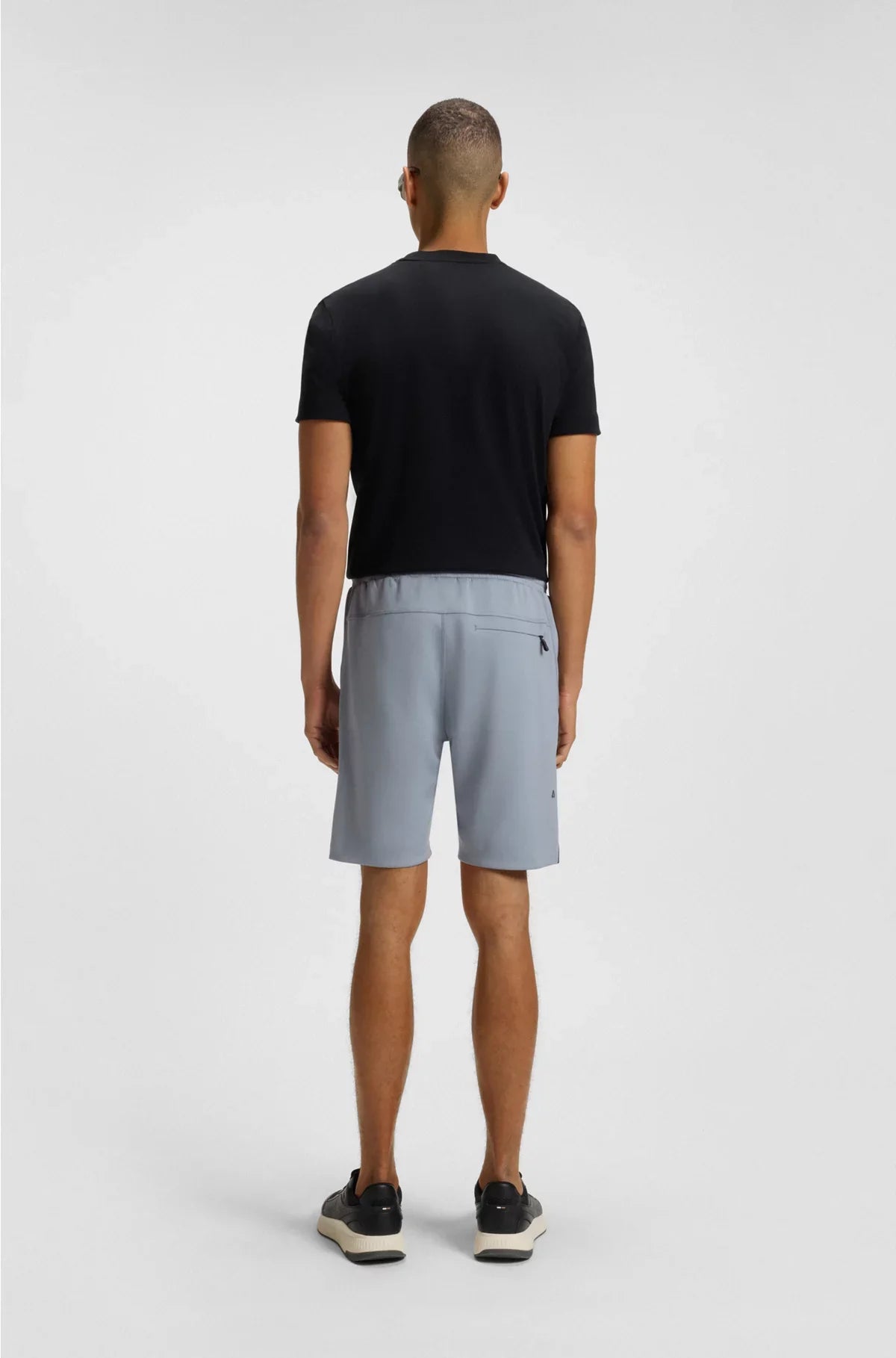 SHORTS ELASTICIZZATI ATTIVI CON DETTAGLI RIFLETTENTI DECORATIVI
