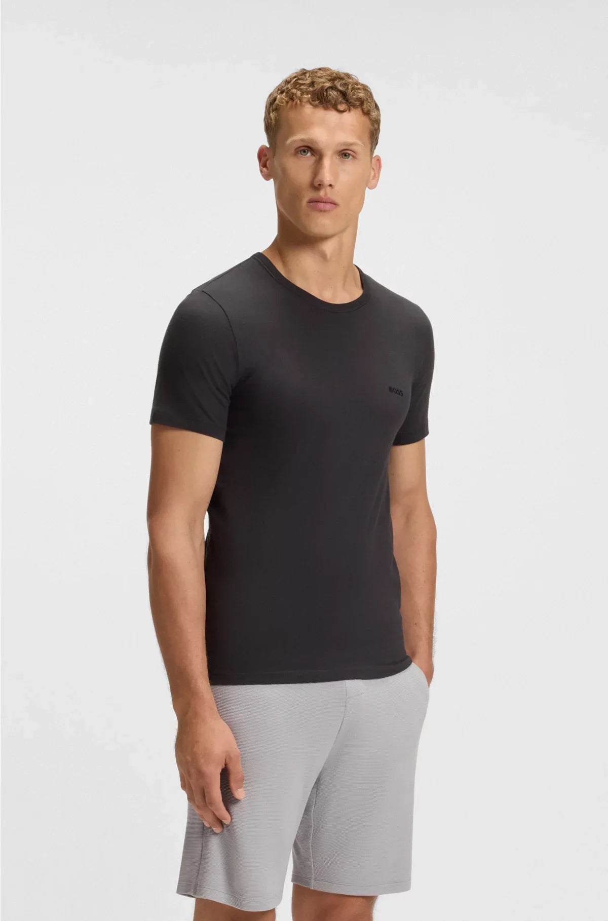 THREE-PACK OF COTTON UNDERWEAR T-SHIRTS