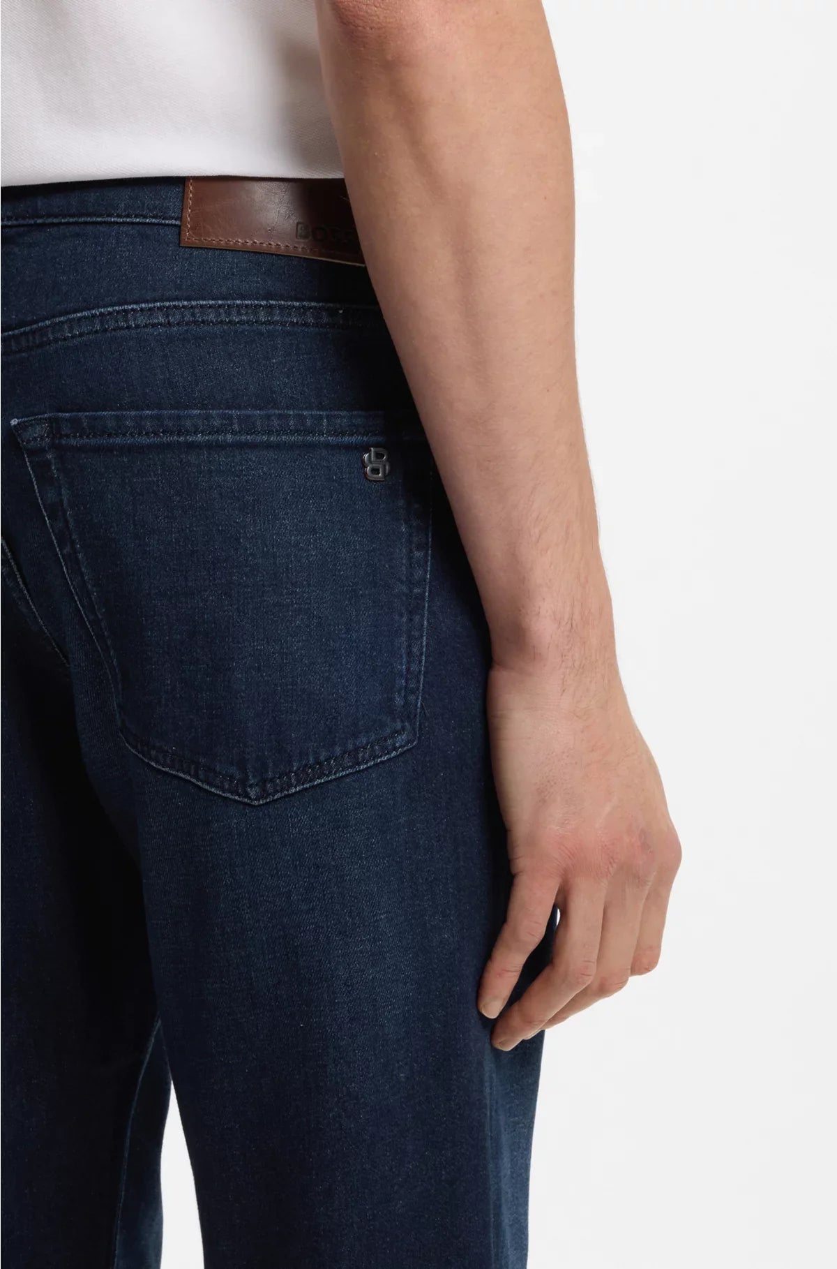 JEANS AFFUSOLATI IN DENIM STRETCH BLU COMFORT
