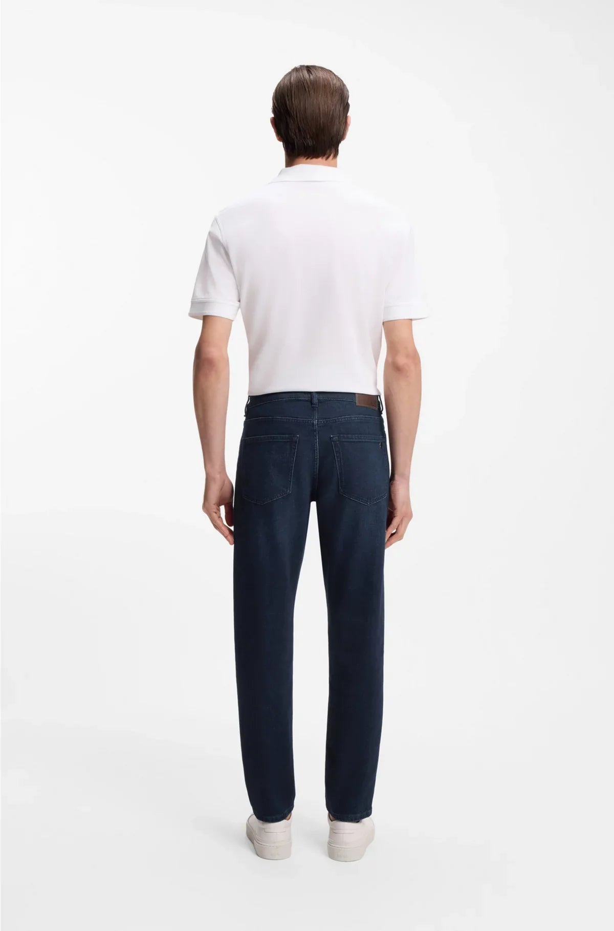 JEANS AFFUSOLATI IN DENIM STRETCH BLU COMFORT