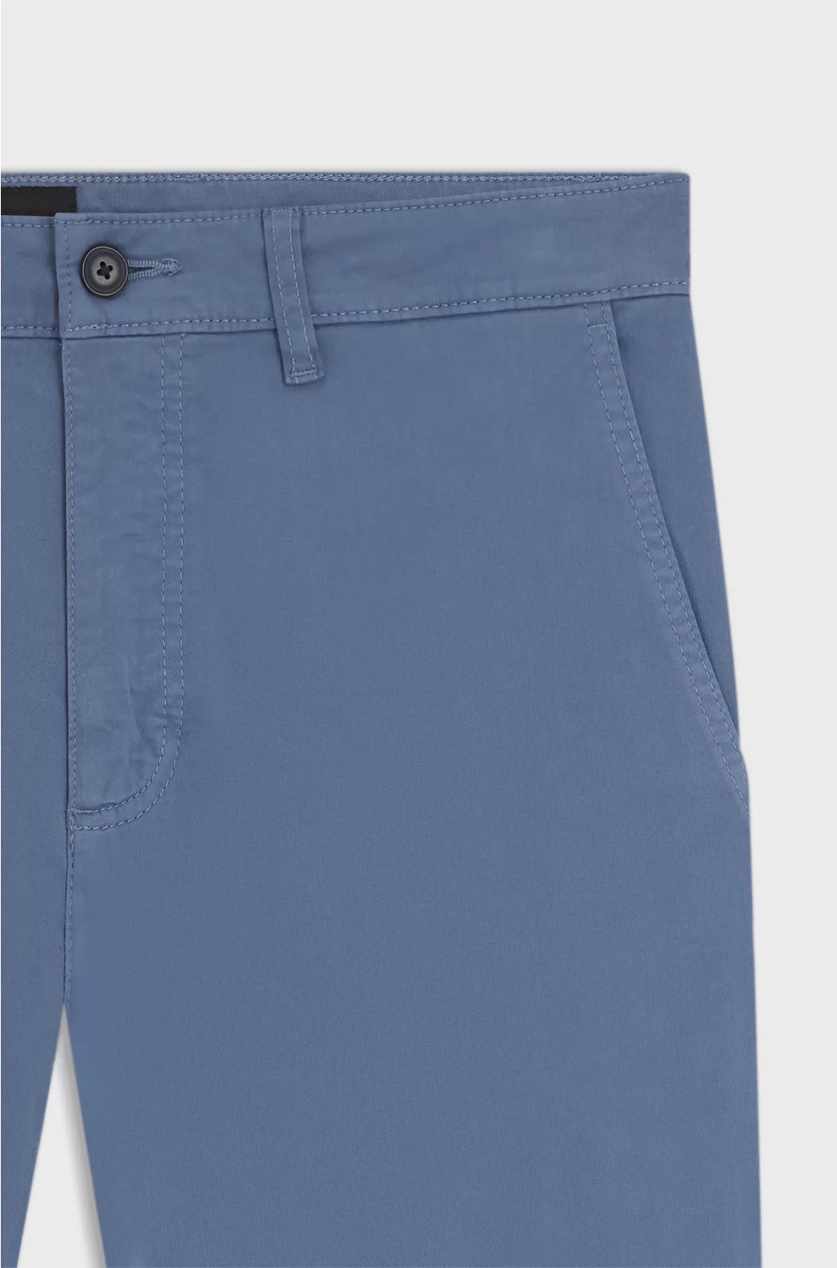 PANTALONI REGULAR FIT IN RASO DI COTONE STRETCH