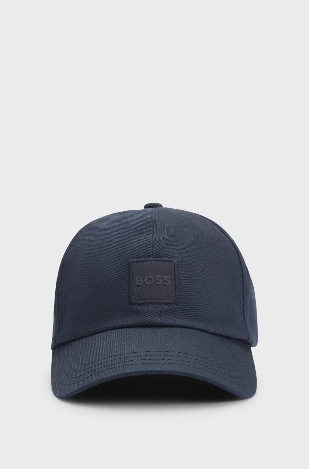 COTTON-TWILL CAP WITH LOGO PATCH