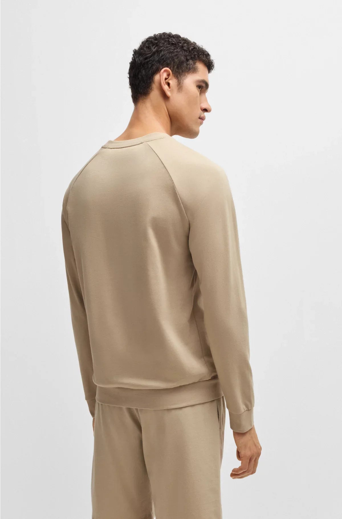 COTTON-TERRY SWEATSHIRT WITH LOGO PRINT
