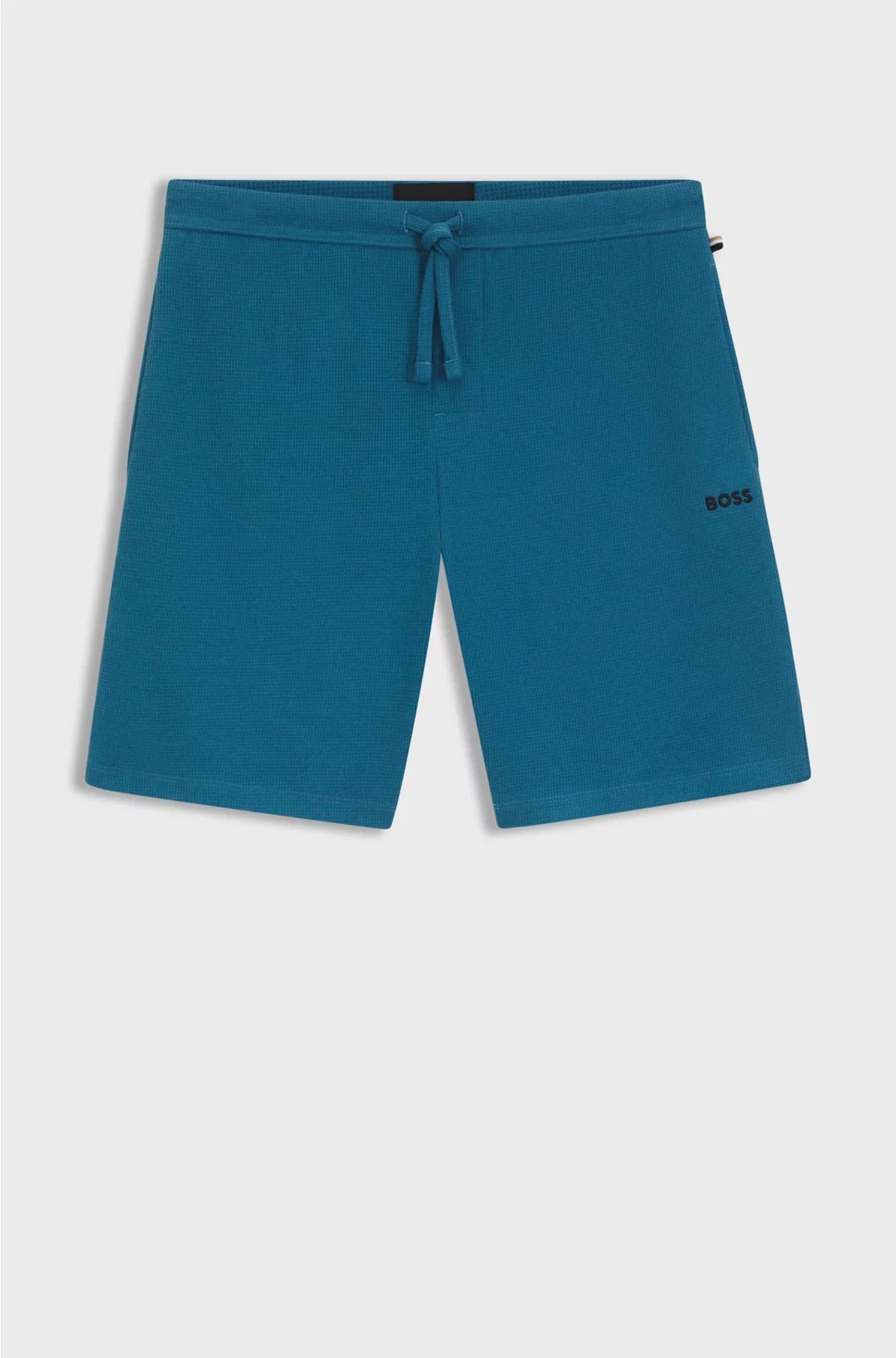 SHORTS PIGIAMA IN COTONE MISTO CON LOGO RICAMATO