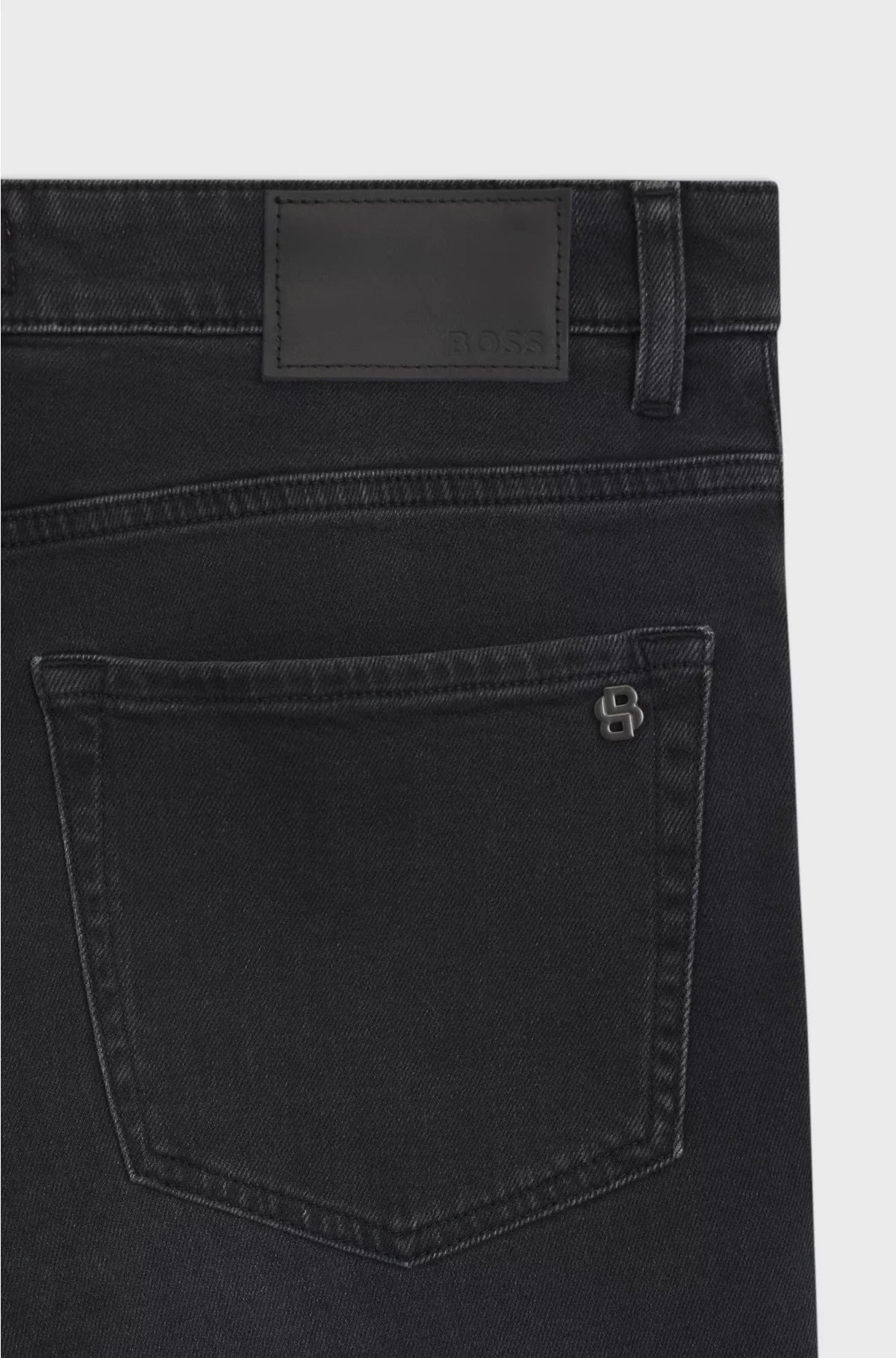 JEANS AFFUSOLATI IN DENIM STRETCH COMFORT NERO