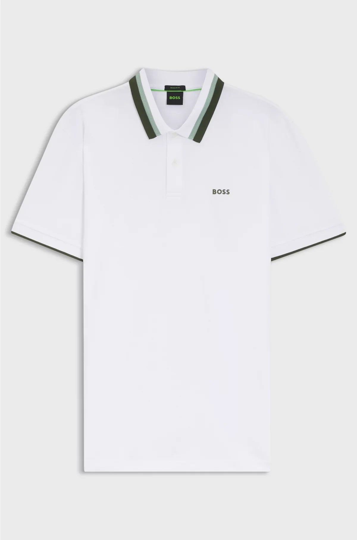 PADDY ACTIVE POLO SHIRT WITH CONTRAST STRIPES