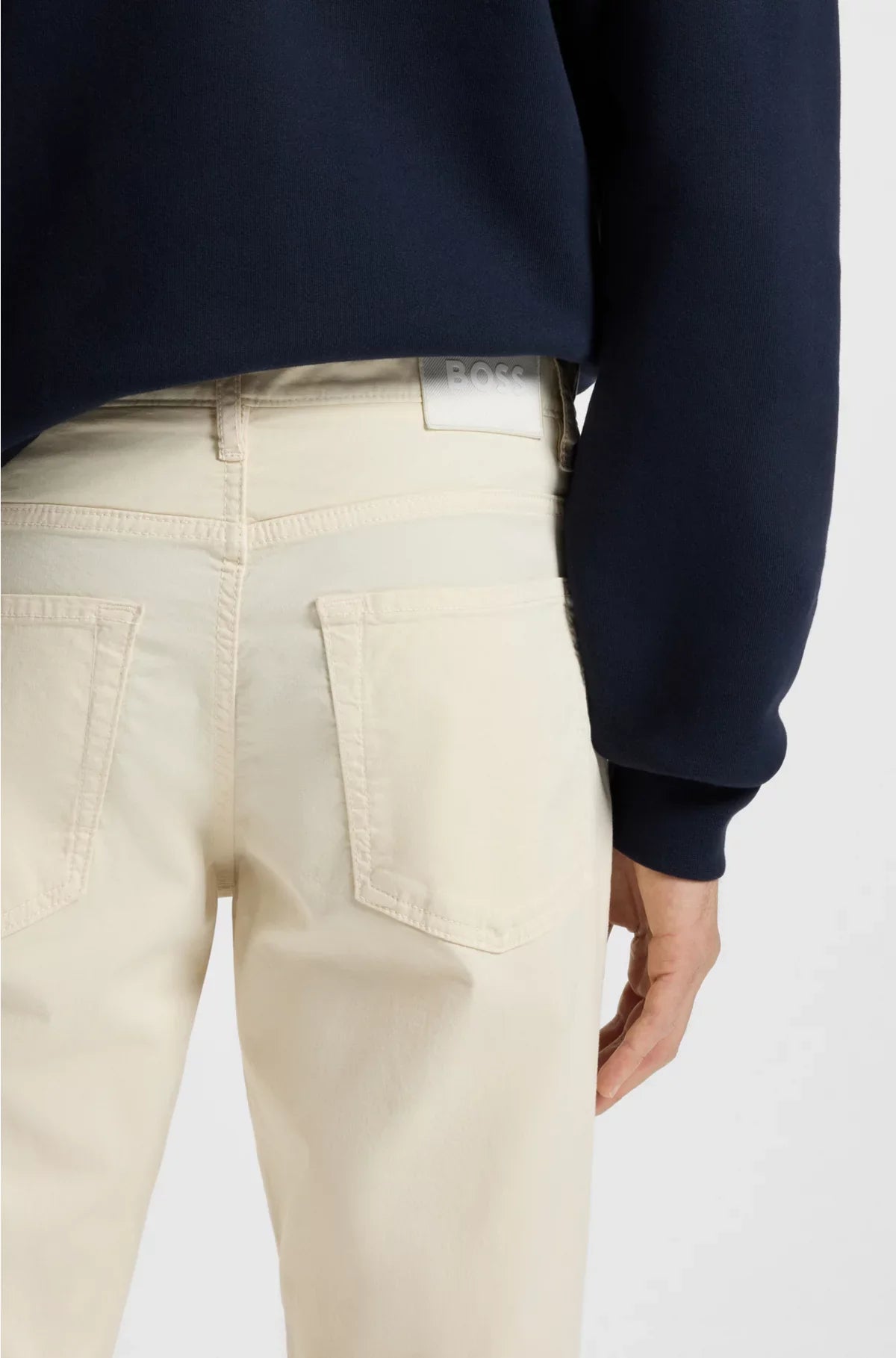 MAINE REGULAR-FIT TROUSERS IN STRETCH-COTTON TWILL