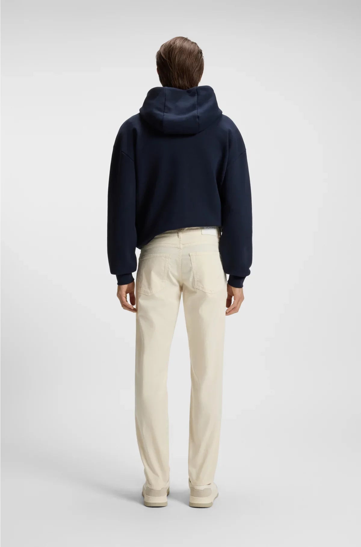 MAINE REGULAR-FIT TROUSERS IN STRETCH-COTTON TWILL