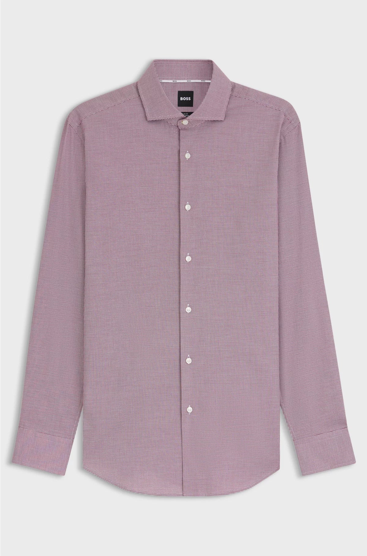 CAMICIA SLIM-FIT IN COTONE STRETCH DI FACILE STIRO