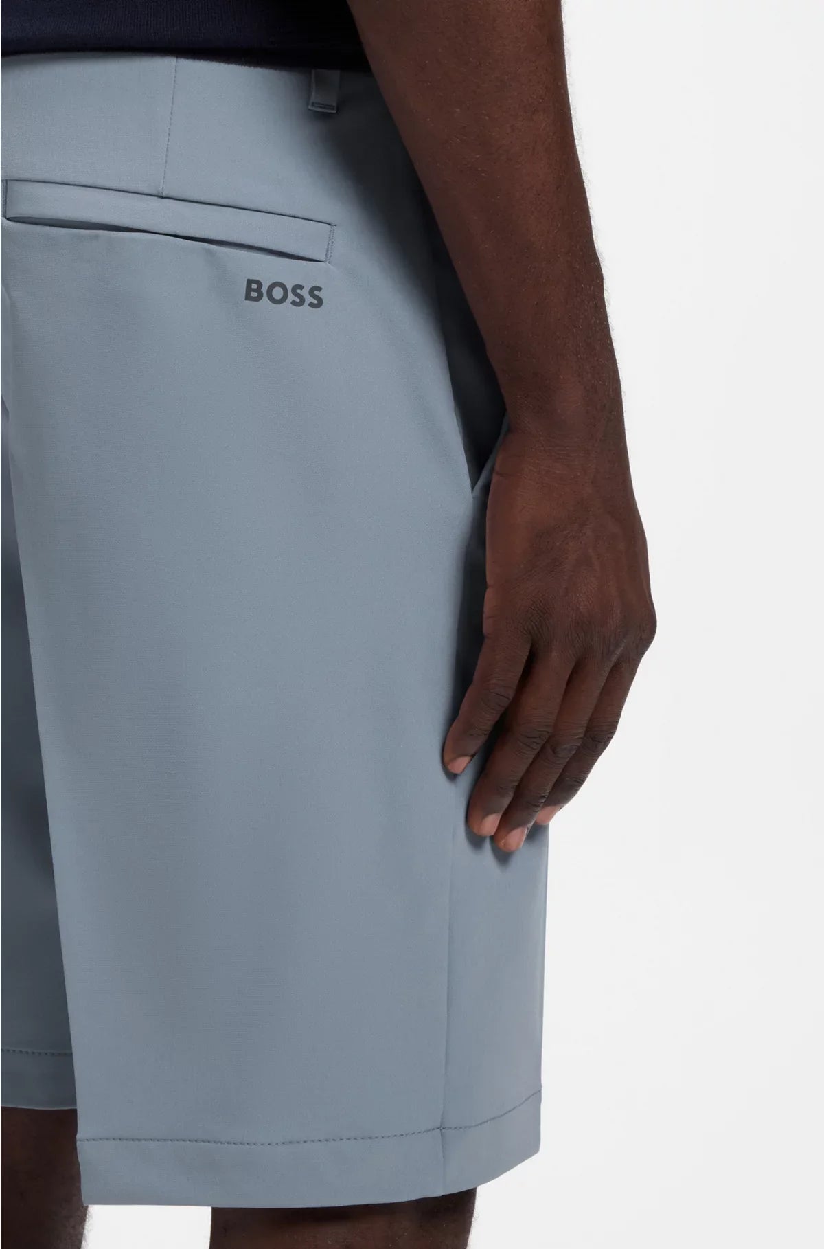 SLIM-FIT SHORTS IN WATER-REPELLENT STRETCH FABRIC