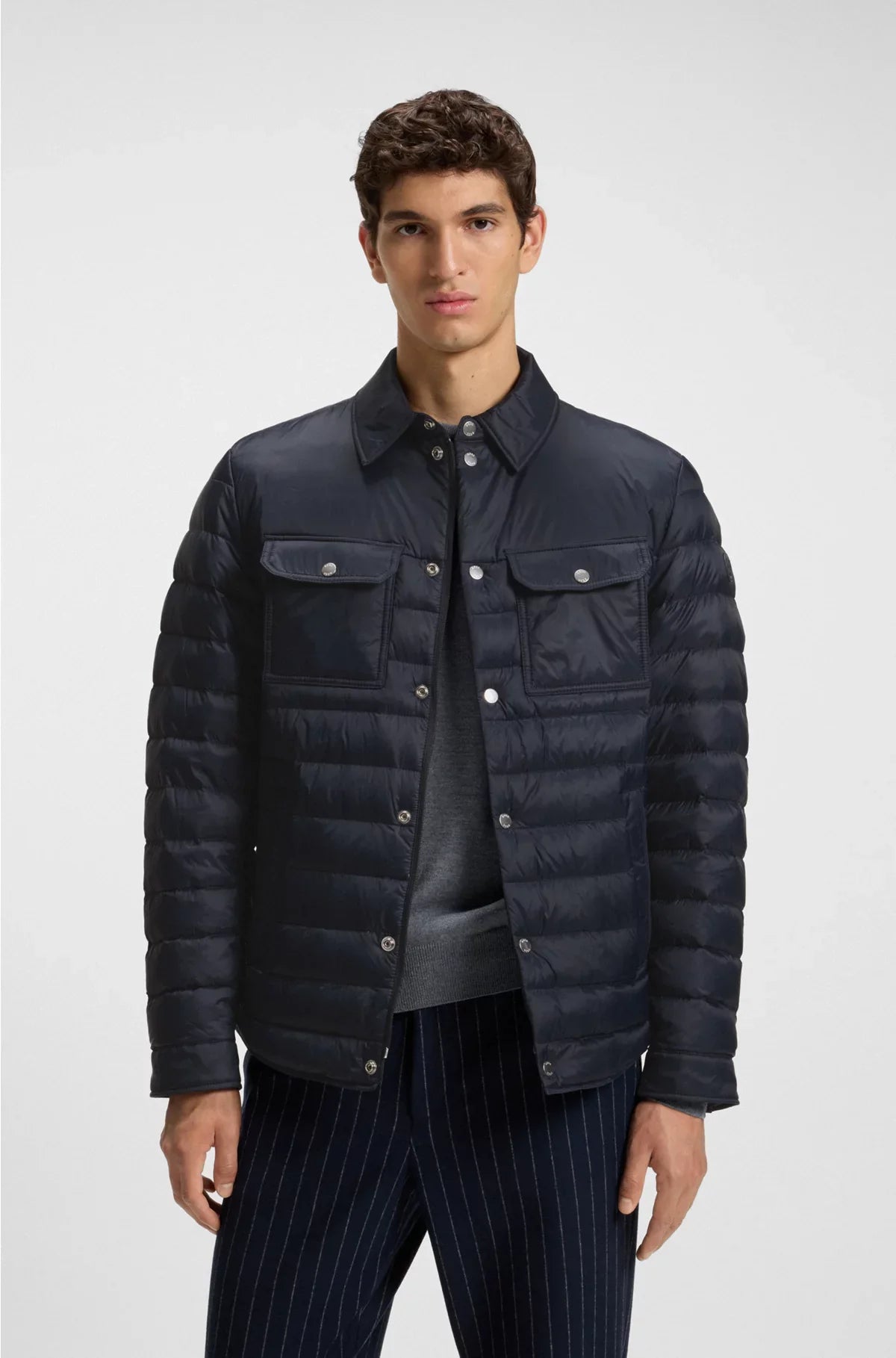 WATER-REPELLENT DOWN JACKET WITH CHEST POCKETS