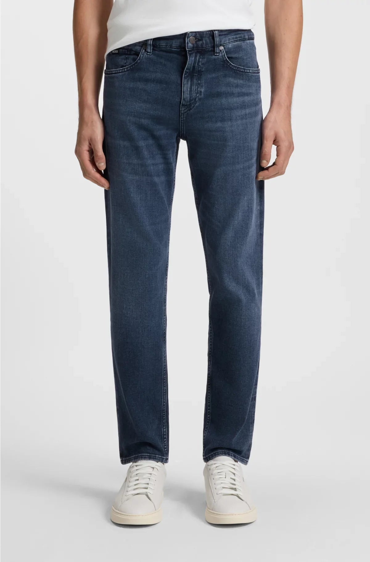 MAINE REGULAR-FIT JEANS IN BLUE ITALIAN DENIM