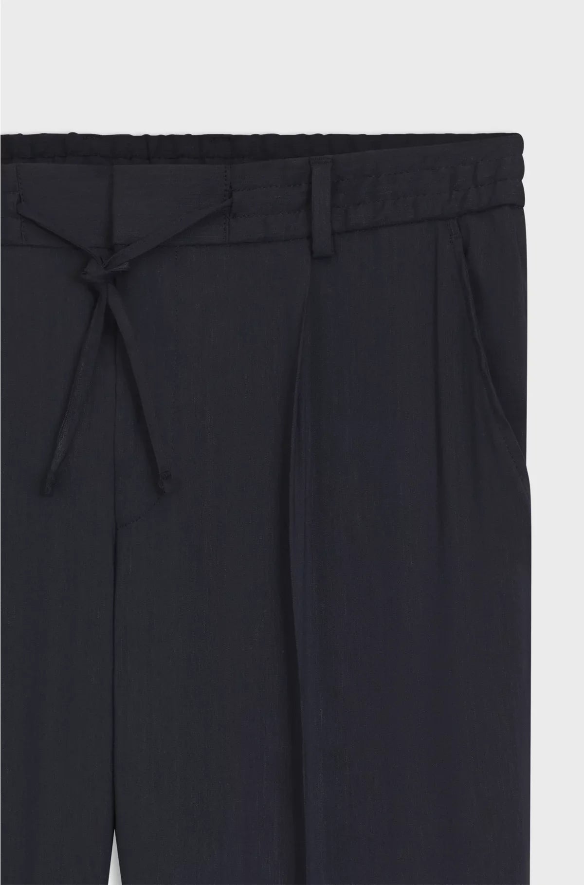 PANTALONI SU MISURA AFFUSOLATI LAVABILI IN LAVATRICE IN MISTO LINO
