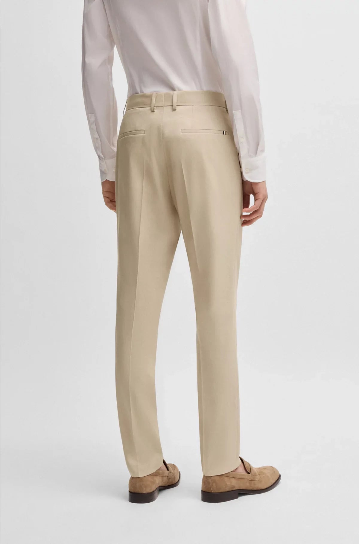 FORMAL TROUSERS IN STRETCH CHIFFON