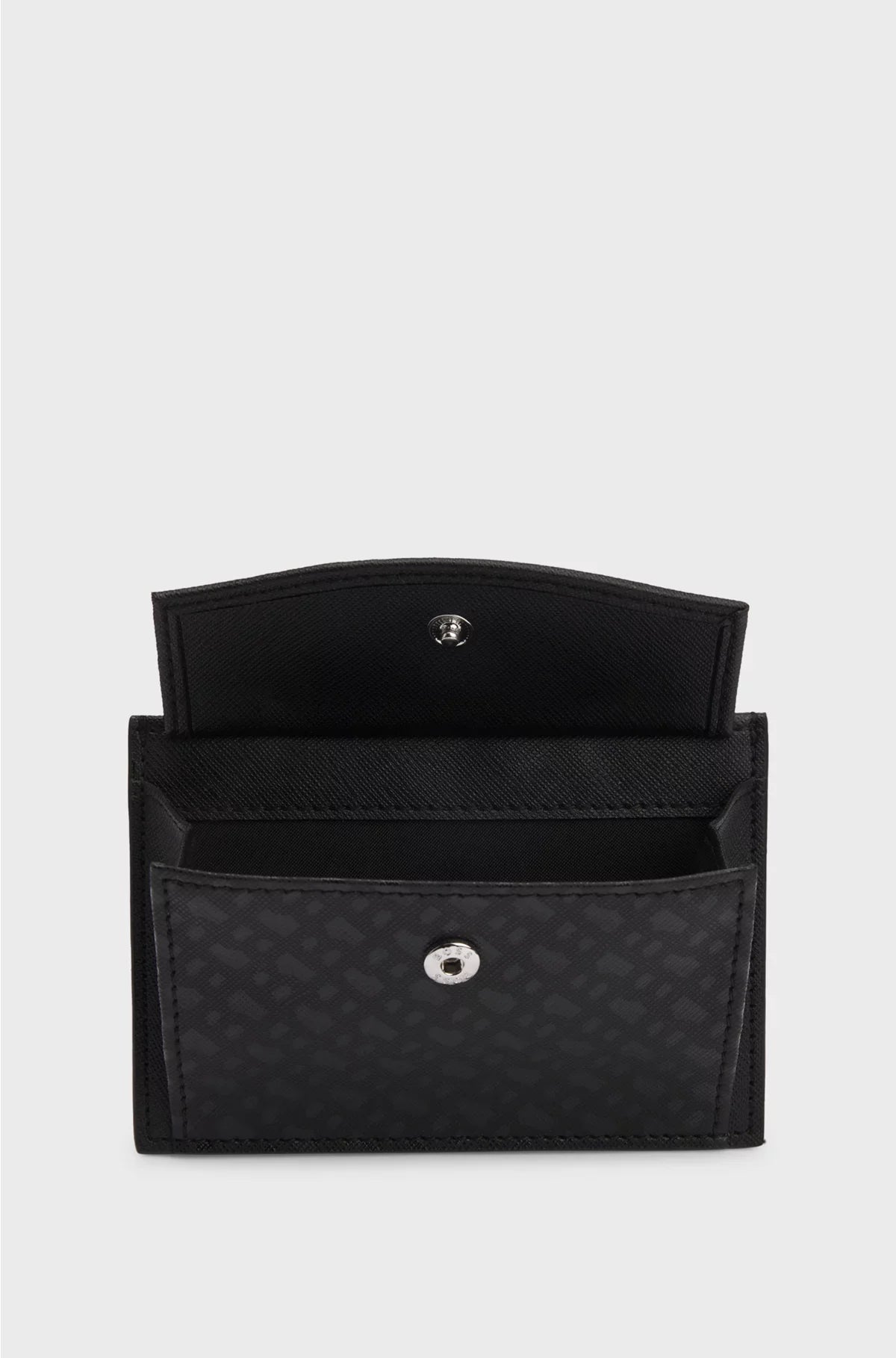 CARD HOLDER WITH MONOGRAM PATTERN