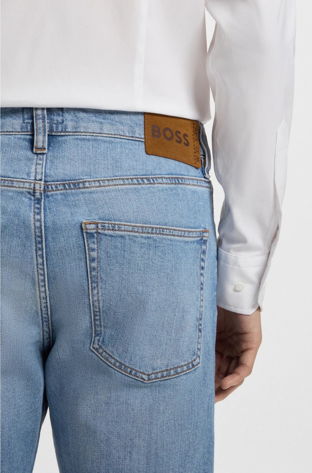 JEANS SLIM-FIT IN DENIM STRETCH BLU COMODO