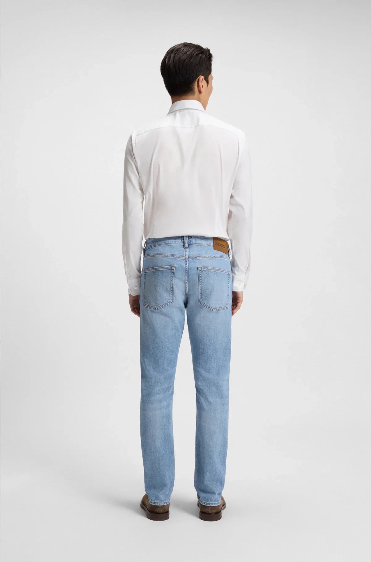 JEANS SLIM-FIT IN DENIM STRETCH BLU COMODO