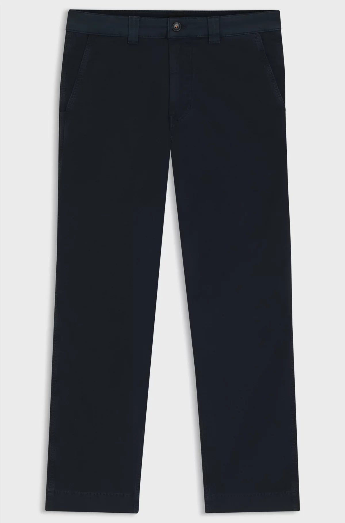STRAIGHT-FIT TROUSERS IN STRETCH-COTTON TWILL