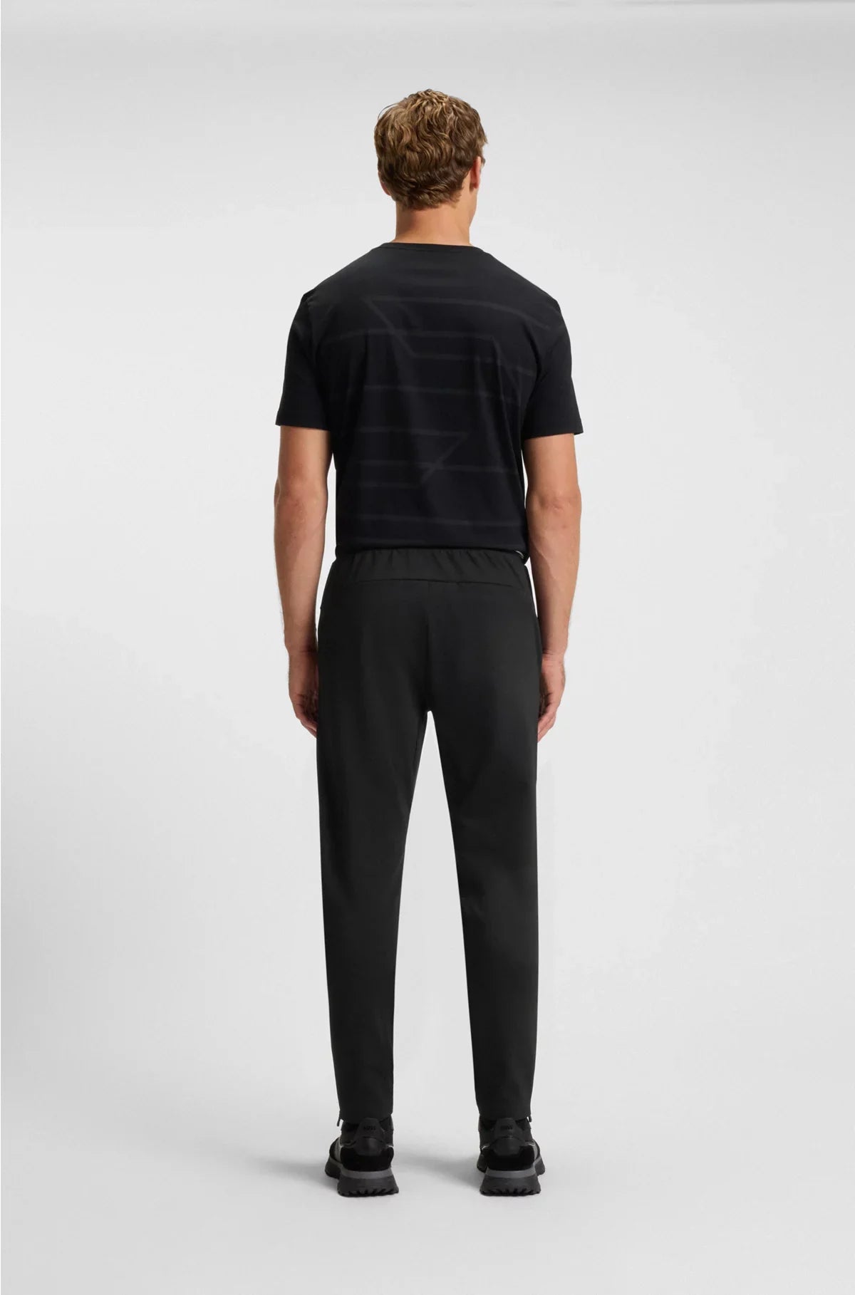 ACTIVE STRETCH-GABARDINE TRACKSUIT BOTTOMS WITH THERMOREGULATING TECHNOLOGY