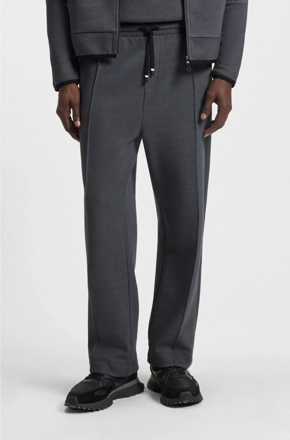 PANTALONI DELLA TUTA MORBIDI IN JACQUARD TRAPUNTATO