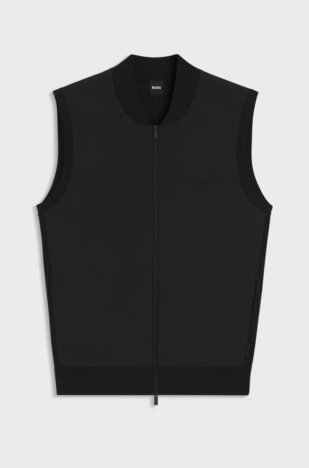 REGULAR-FIT GILET WITH WEATHER PROTECTION