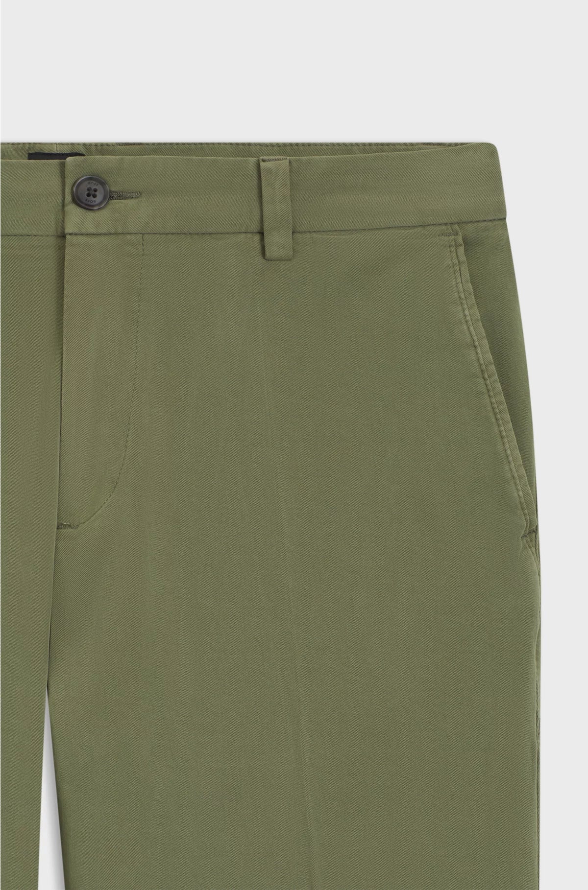 MODERN-FIT TROUSERS IN STRETCH-COTTON GABARDINE