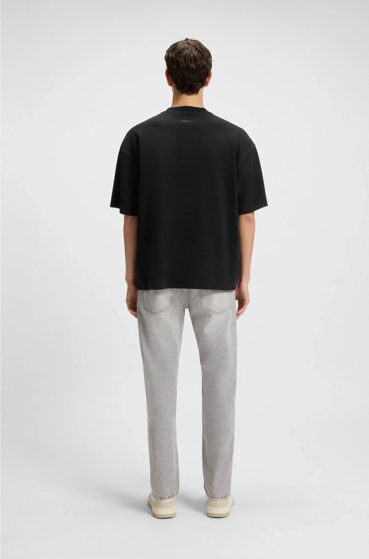 T-SHIRT OVERSIZE IN COTONE ELASTICIZZATO