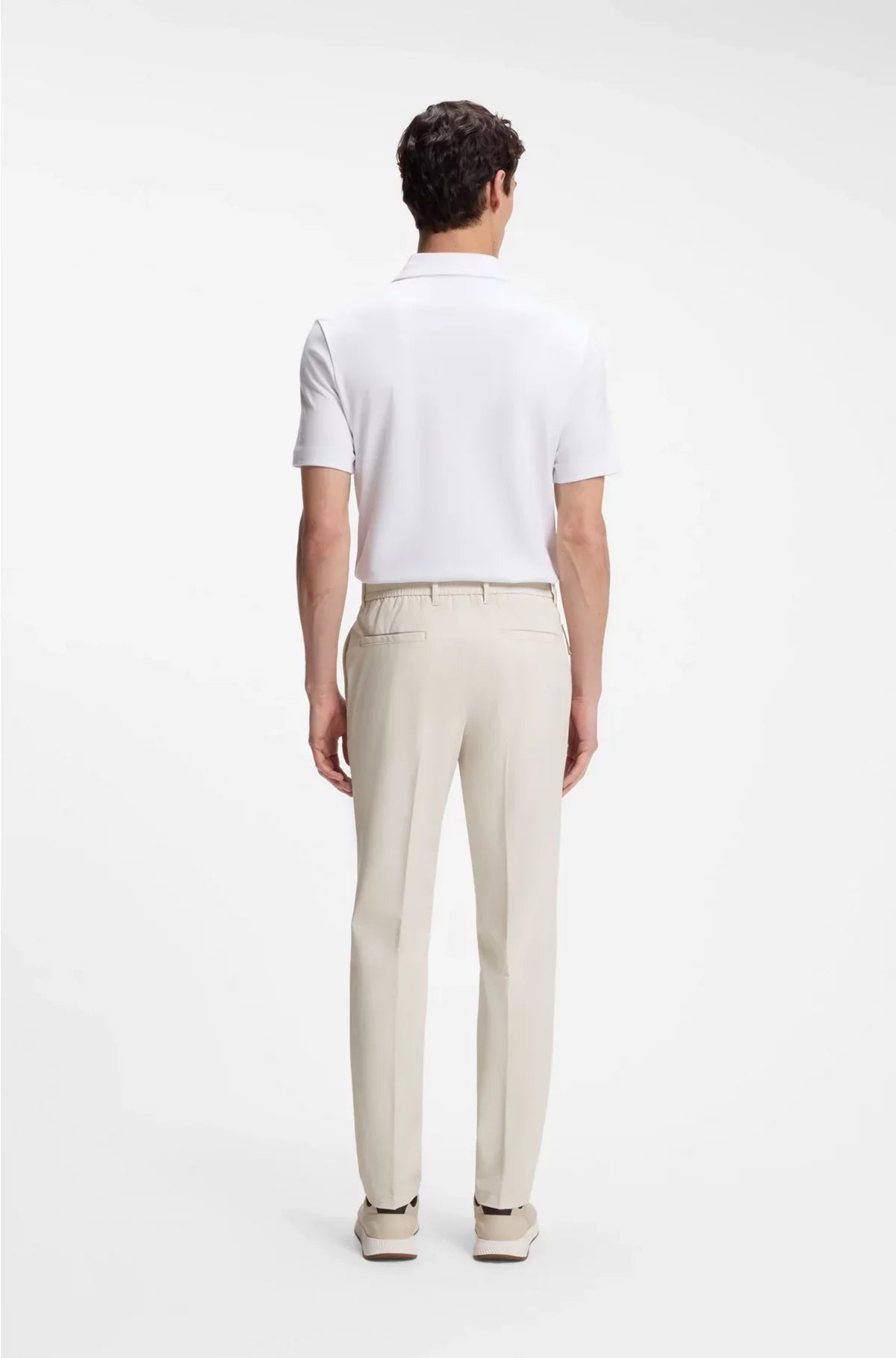 PACKABLE SLIM-FIT TROUSERS IN PERFORMANCE-STRETCH FABRIC