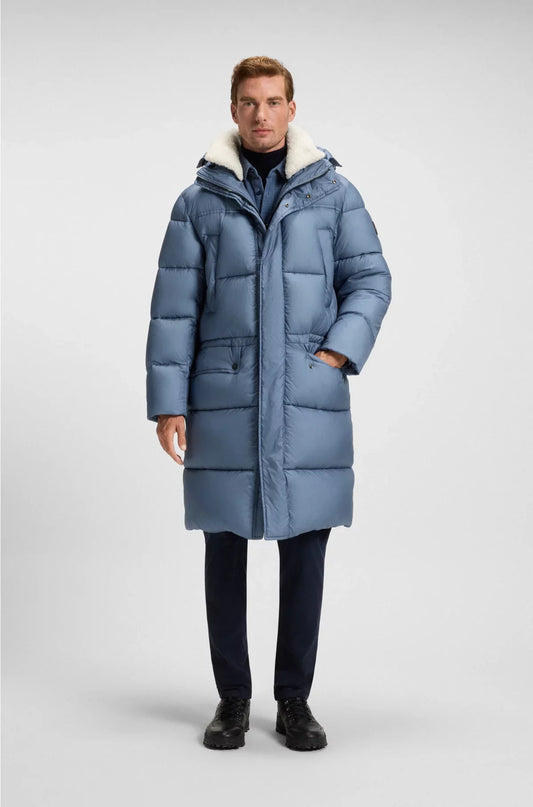 WATER-REPELLENT LONG PARKA JACKET