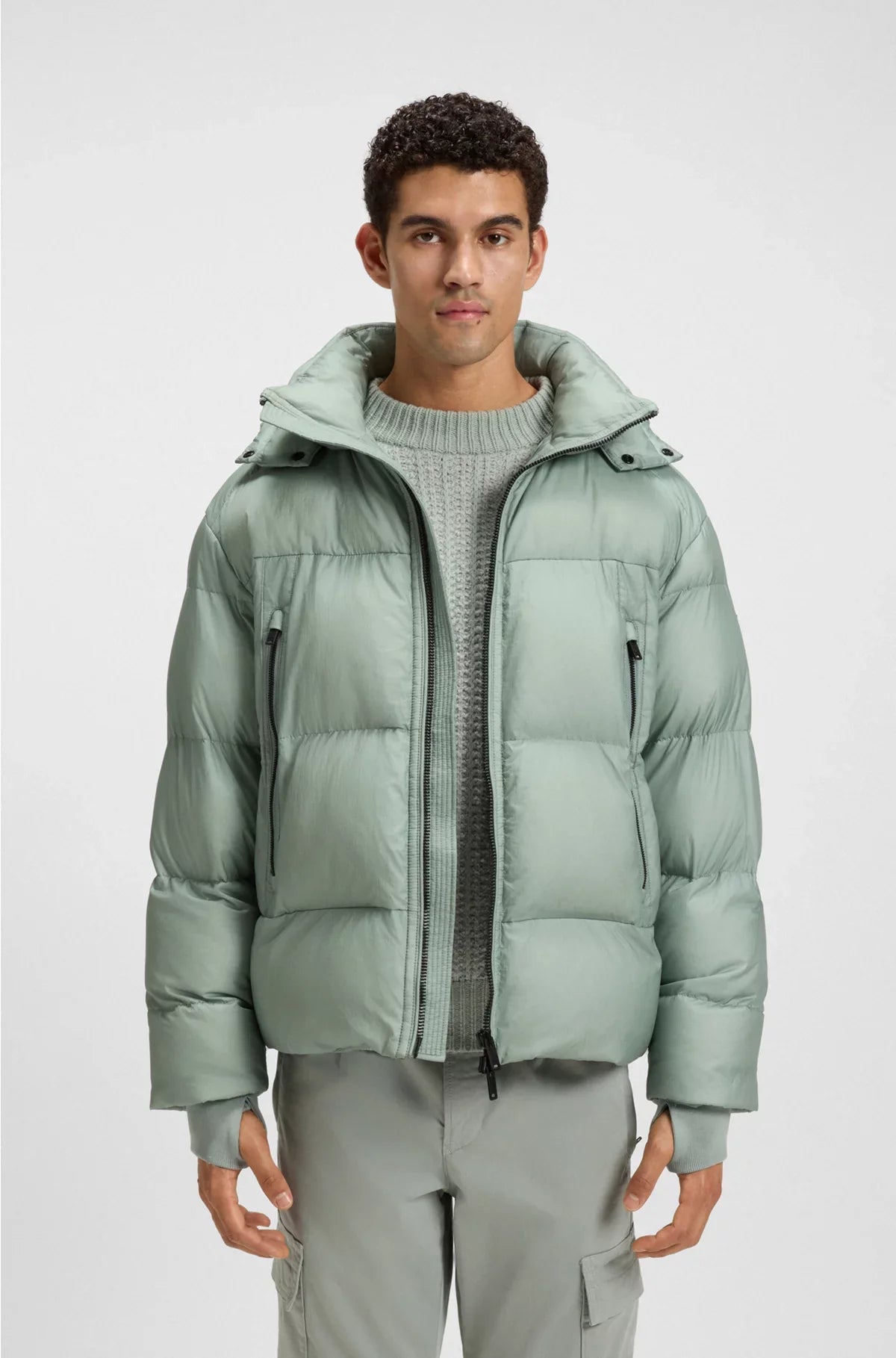 PIUMINO OVERSIZE IN RIPSTOP FROISSÉ