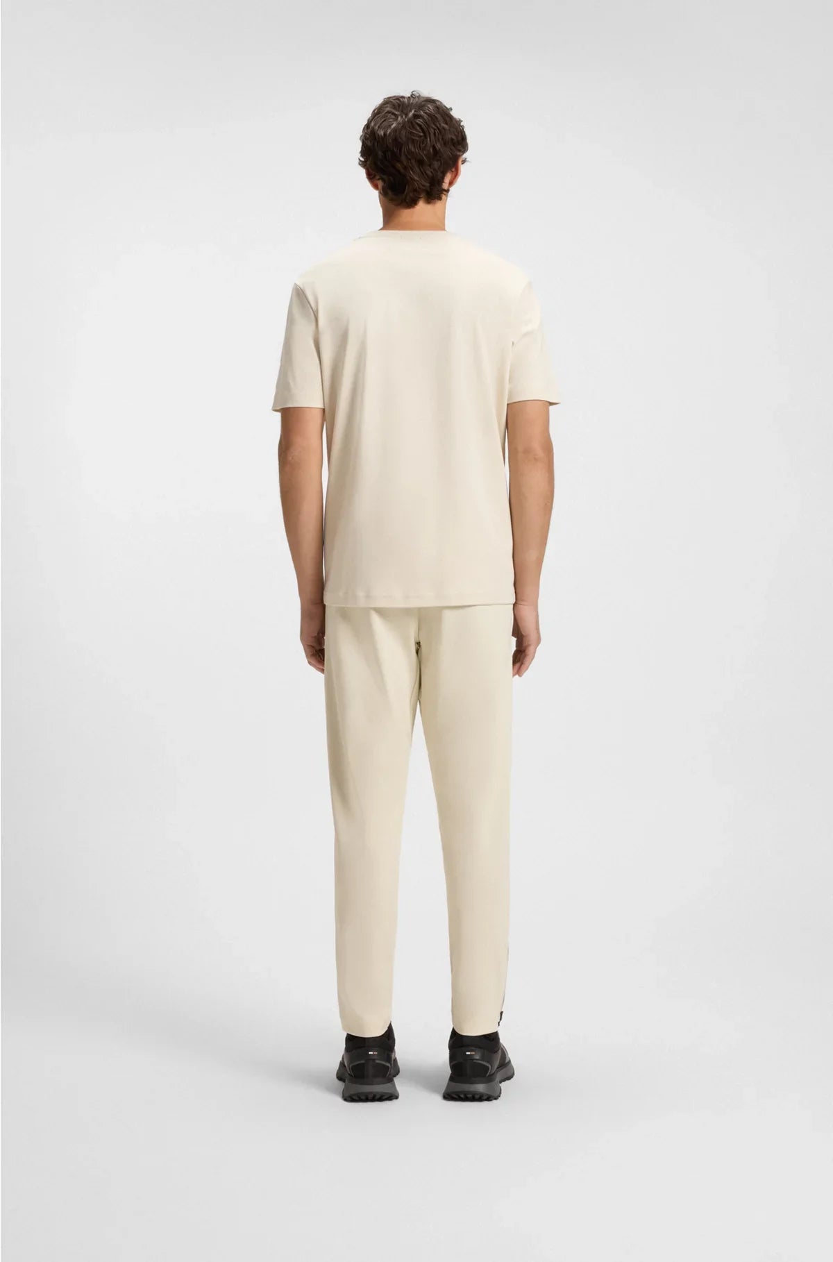 PIMA-COTTON T-SHIRT WITH GLOSS LOGO