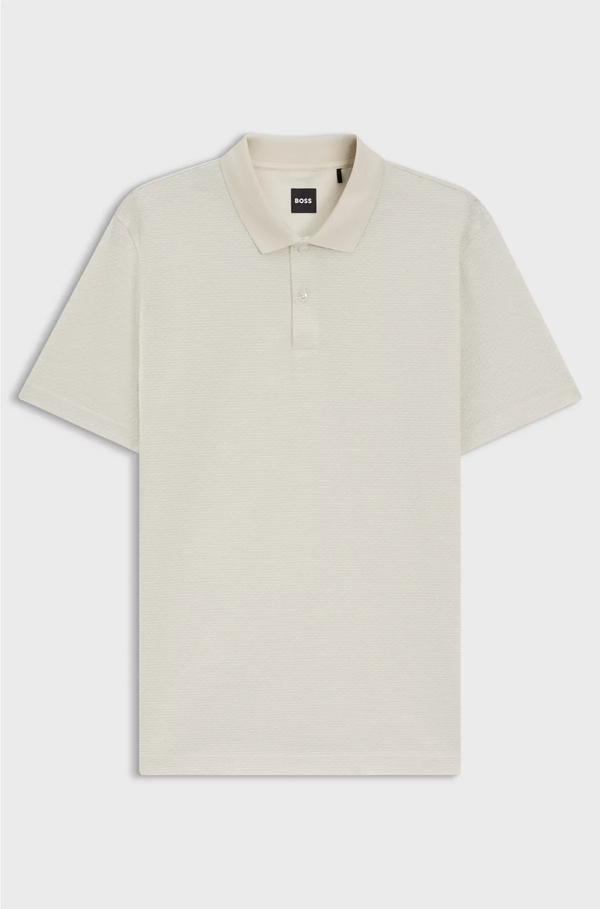 POLO IN COTONE MERCERIZZATO CON JACQUARD GEOMETRICO