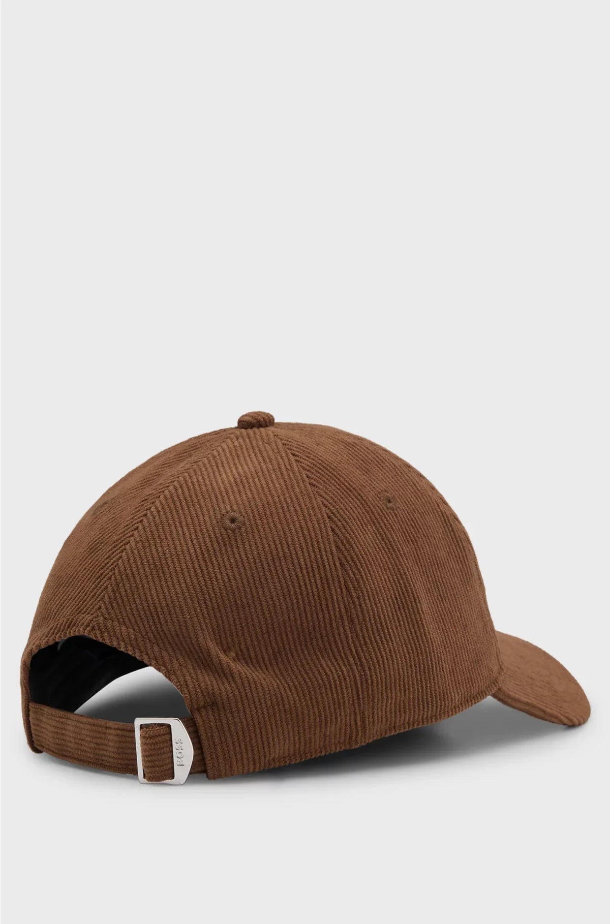 CORDUROY CAP WITH EMBROIDERED LOGO