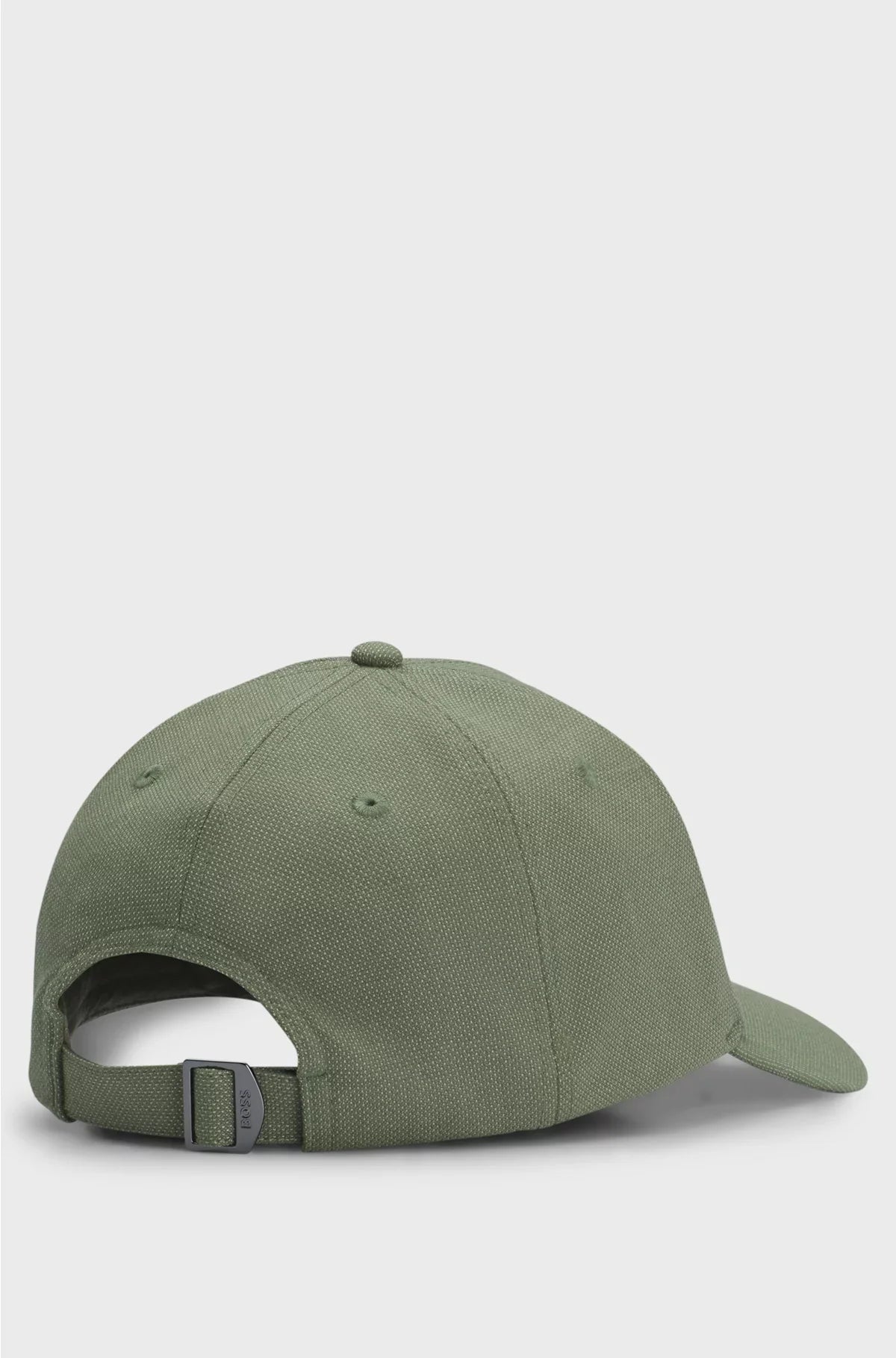 KNITTED-PIQUE CAP WITH LOGO PATCH