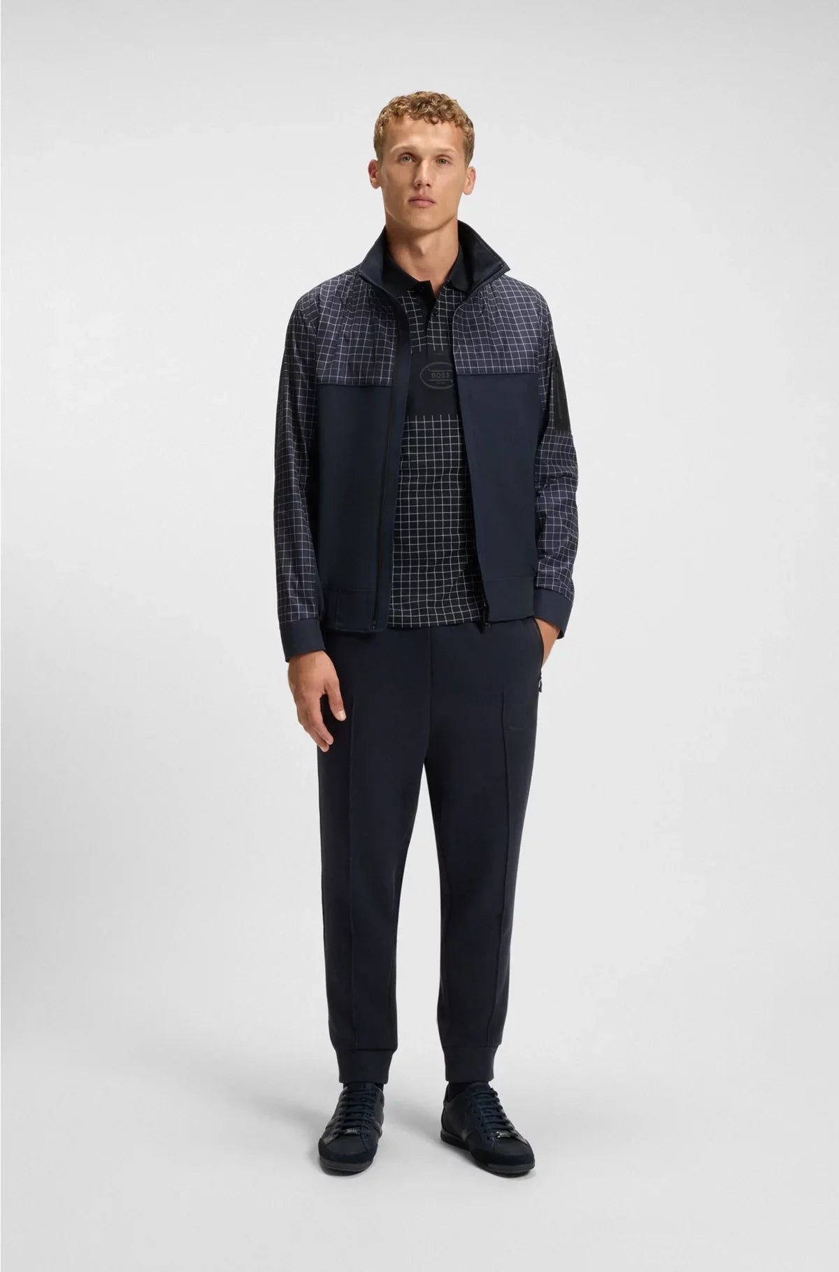 POLO REGULAR FIT IN COTONE PIMA A QUADRETTI LEGGERO