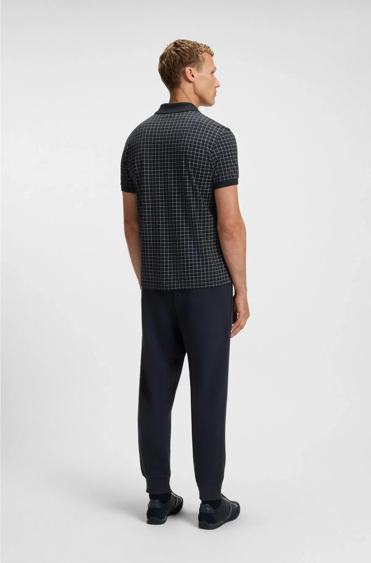 POLO REGULAR FIT IN COTONE PIMA A QUADRETTI LEGGERO