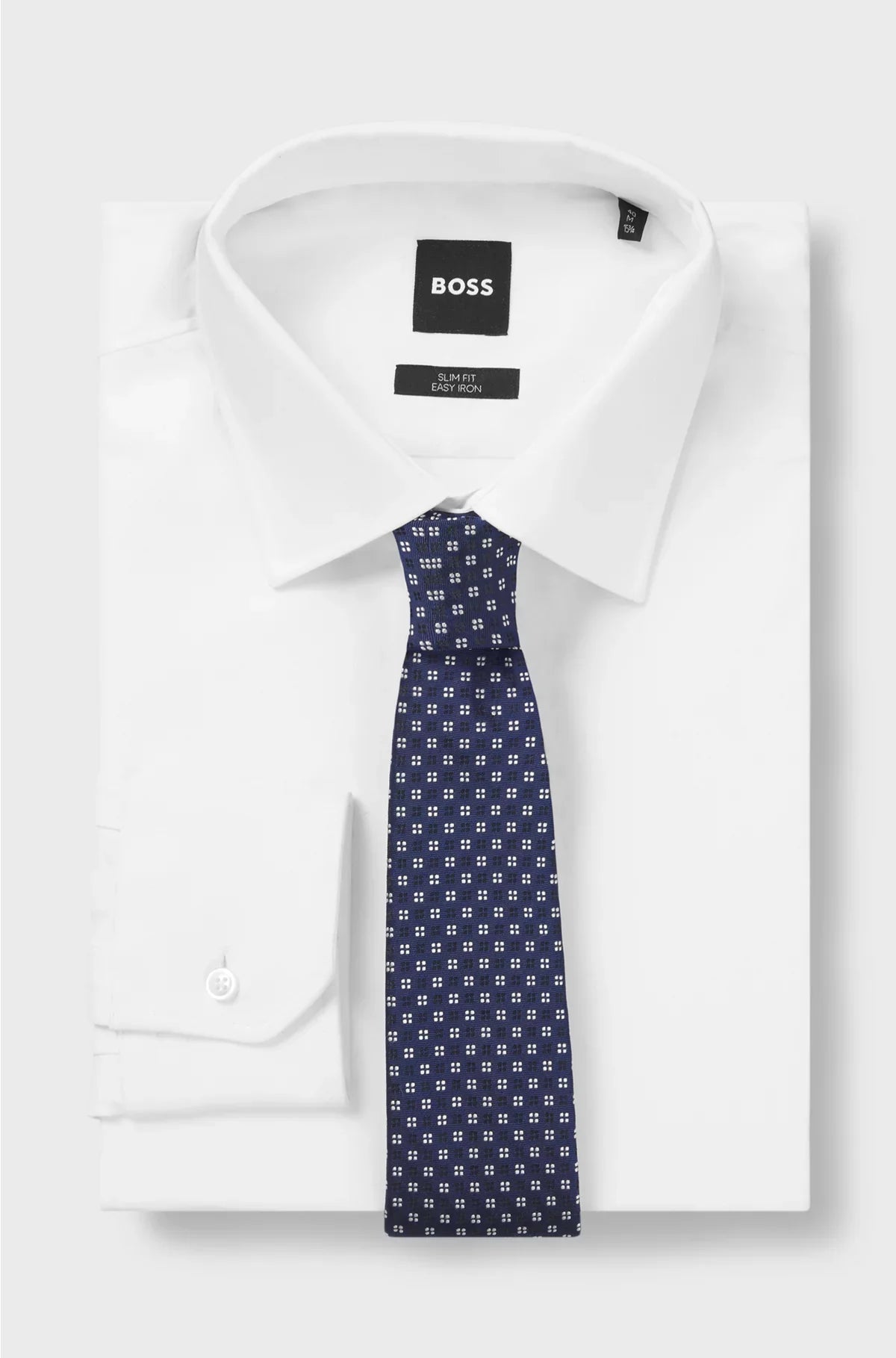 SILK-BLEND TIE WITH JACQUARD PATTERN