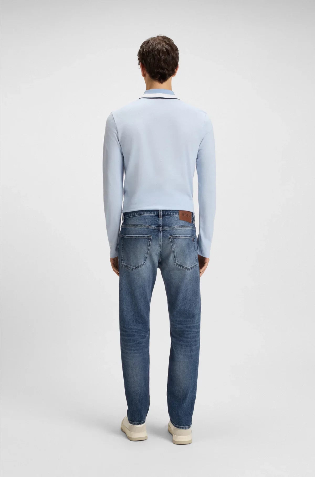 JEANS MAINE REGULAR FIT IN DENIM SELVEDGE BLU