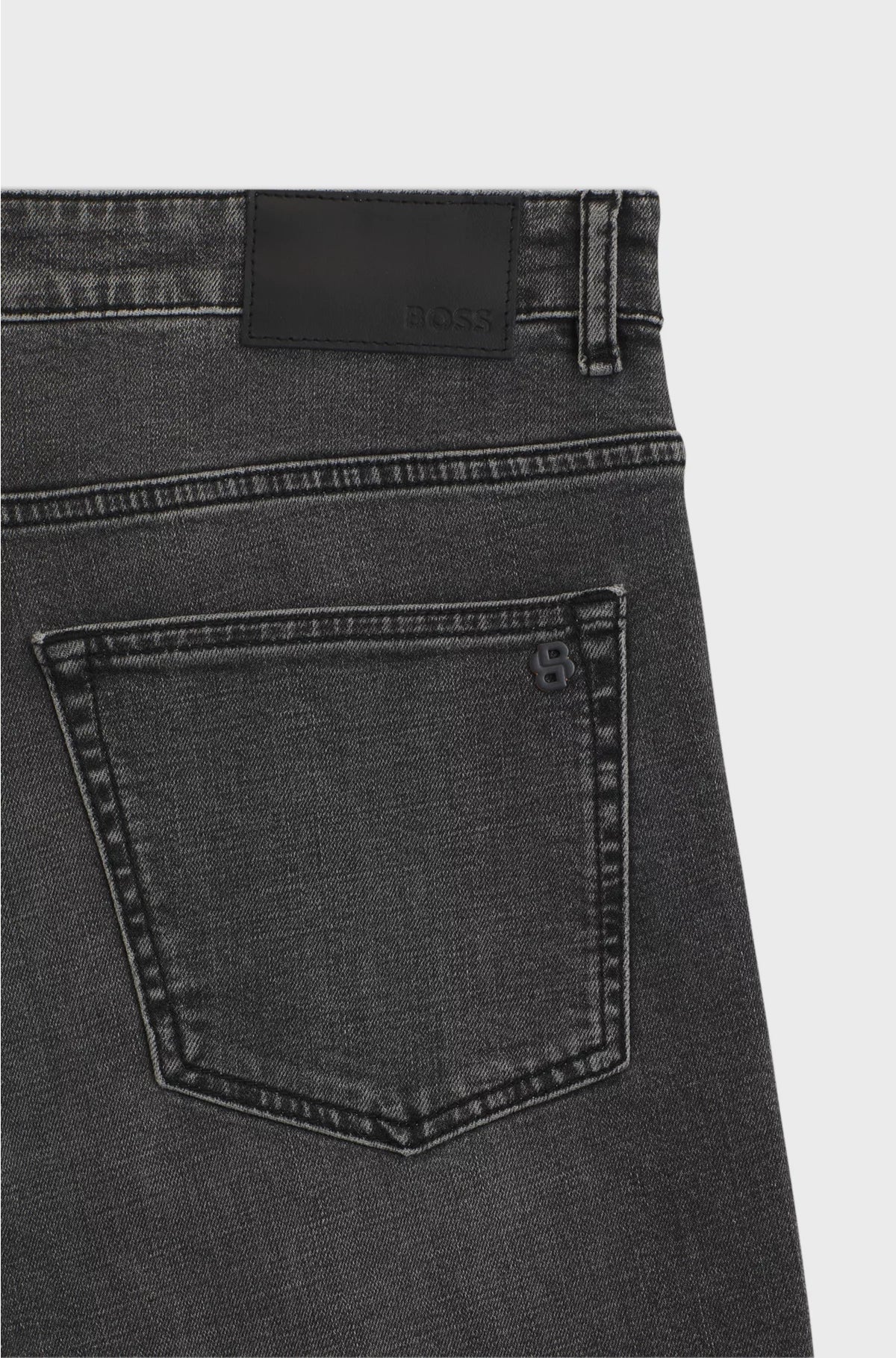 JEANS DELAWARE SLIM-FIT IN DENIM GRIGIO ELASTICIZZATO COMFORT