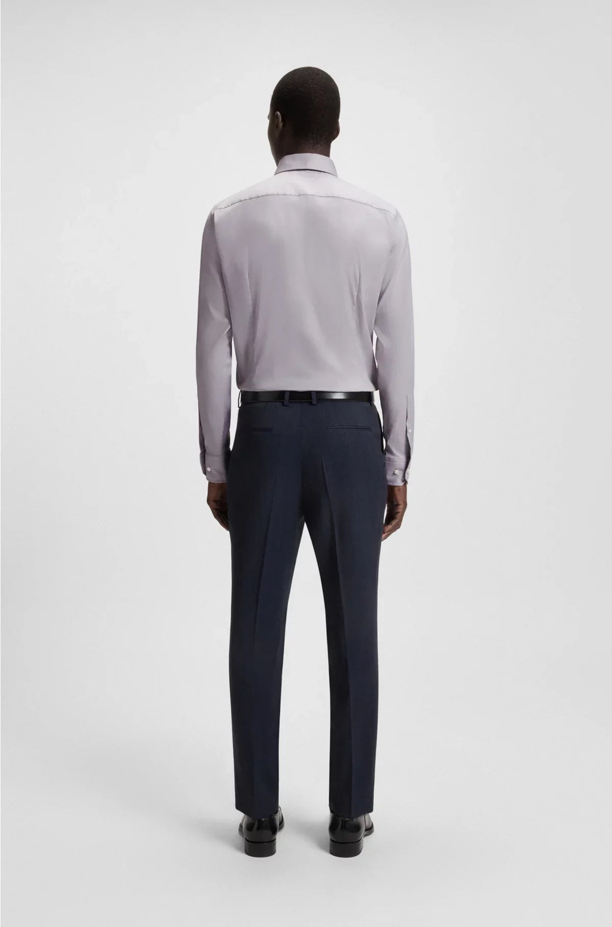 SLIM-FIT SHIRT IN AN ITALIAN COTTON BLEND
