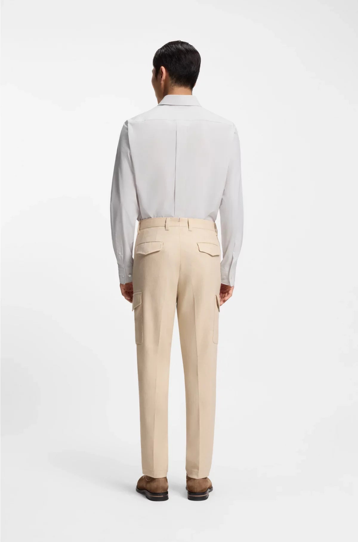 REGULAR-FIT SHIRT IN ITALIAN-MADE CHECKED COTTON