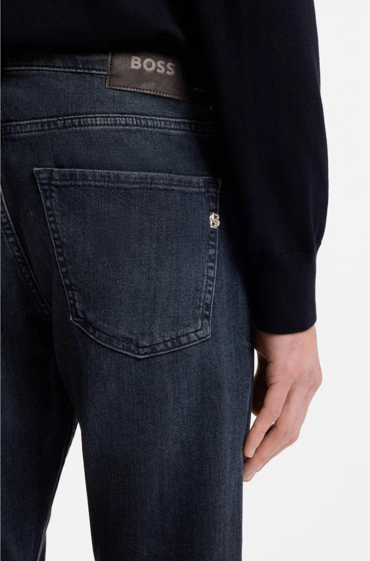 DELAWARE SLIM-FIT JEANS IN BLUE MECHANICAL-STRETCH DENIM