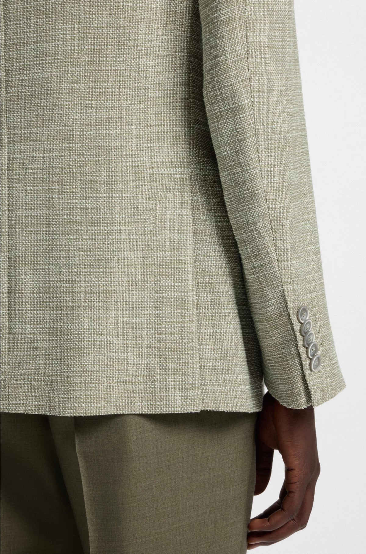 BLAZER REGULAR FIT CON MICRO FANTASIA