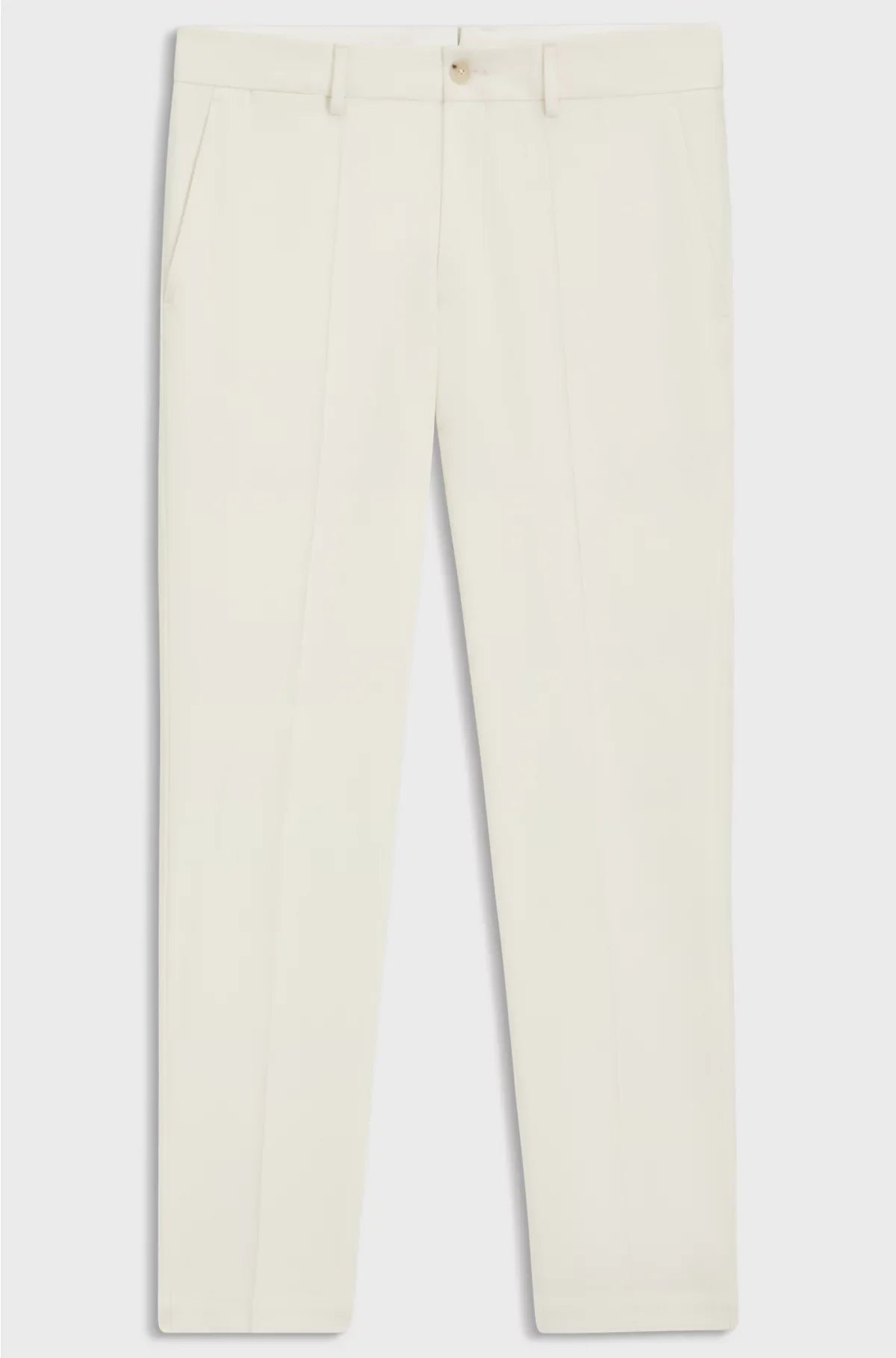 PANTALONI SLIM FIT IN TESSUTO DOPPIO ELASTICIZZATO