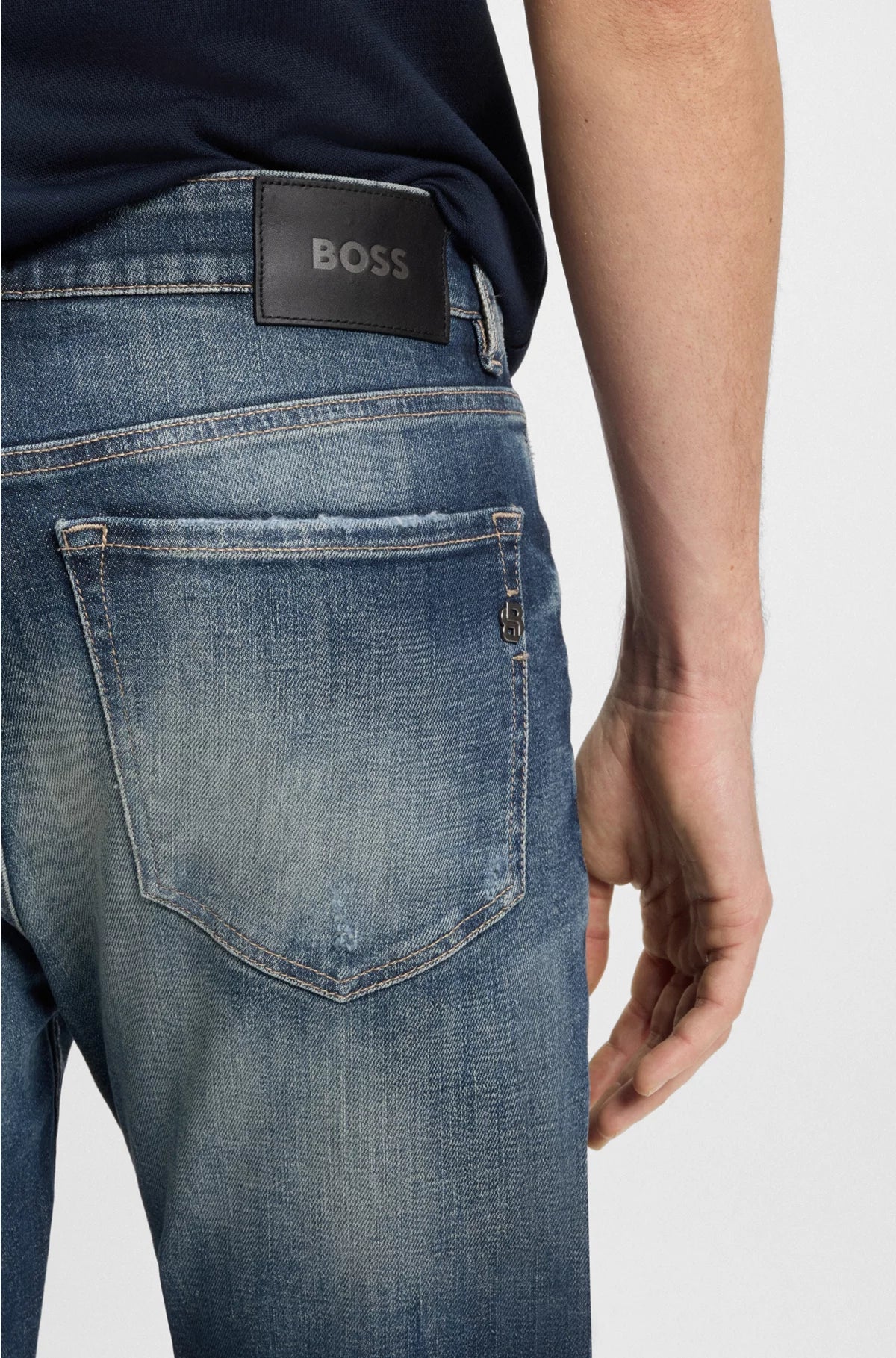BLUE JEANS IN STRETCH DENIM