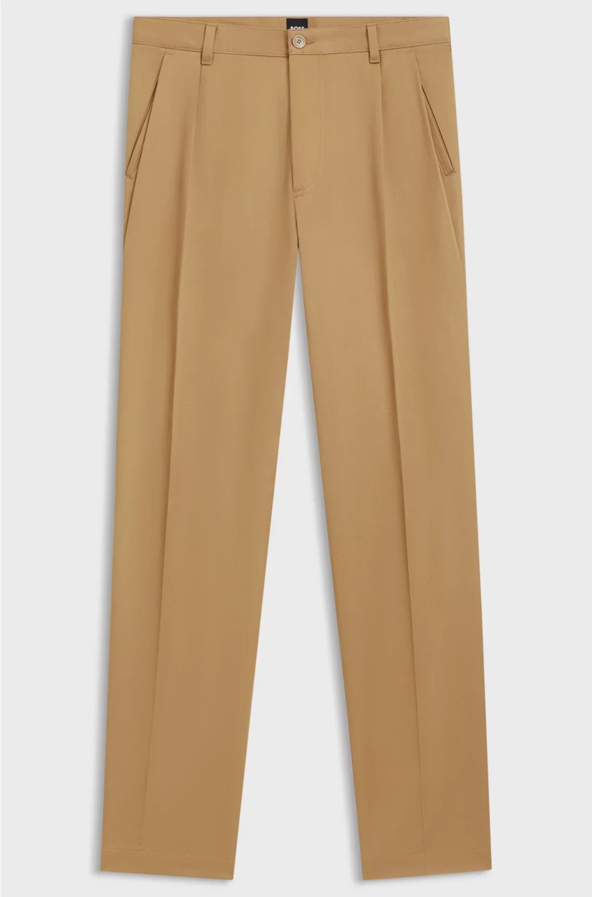 RELAXED-FIT TROUSERS IN COTTON TWILL