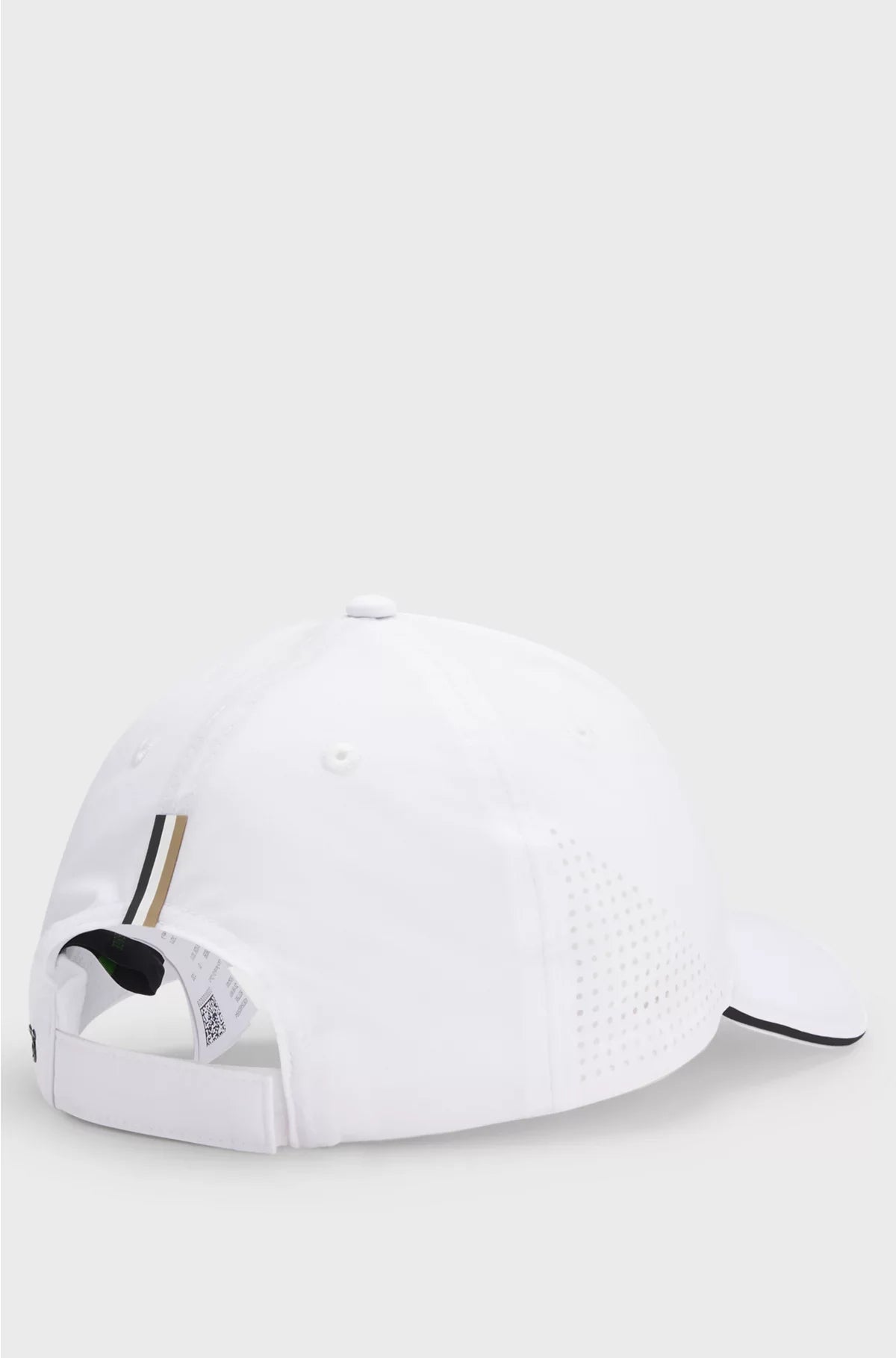 STRETCH-NYLON CAP WITH GLOSS LOGO