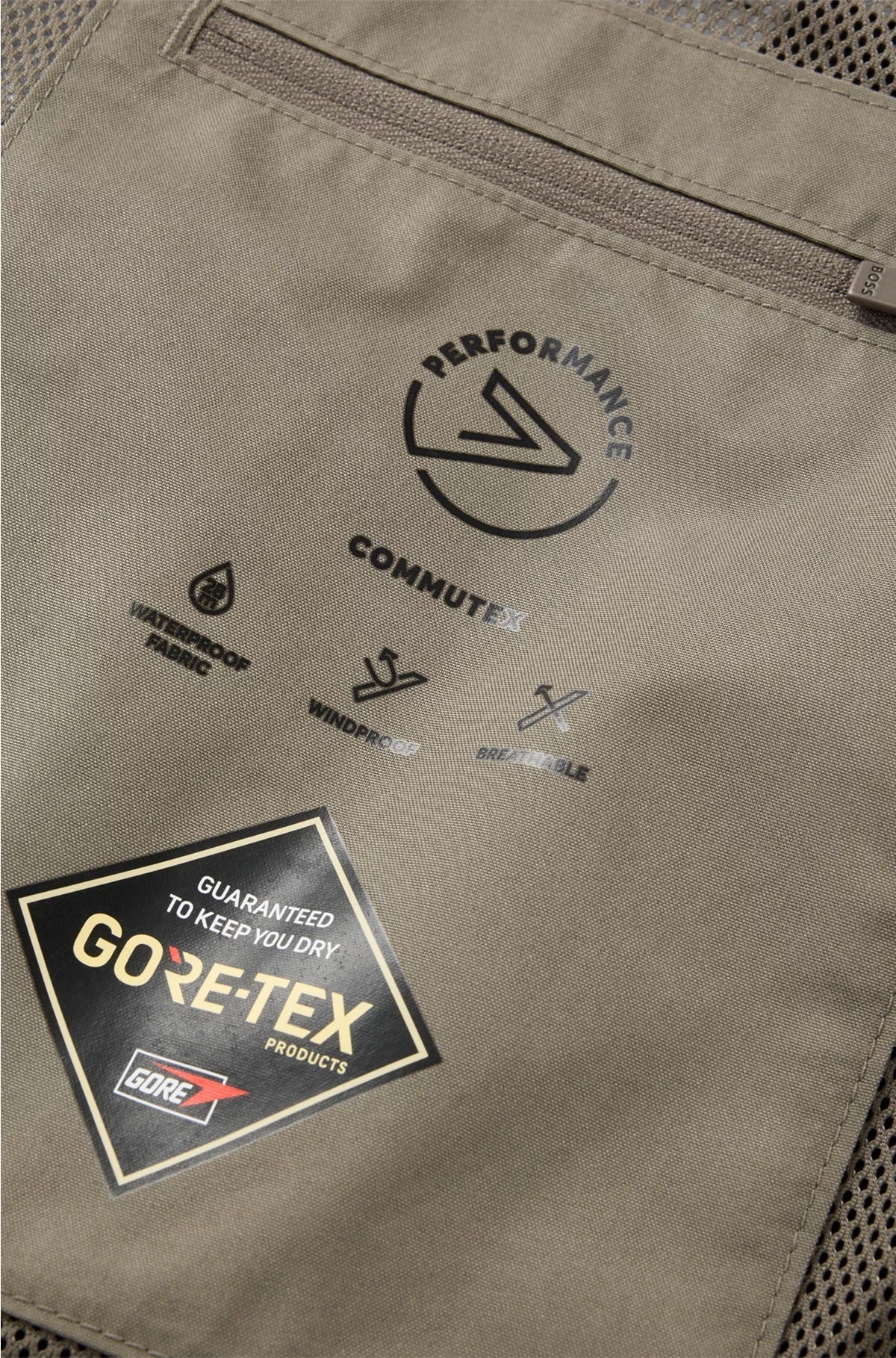 GORE-TEX? WATERPROOF JACKET WITH REMOVABLE PADDED INNER